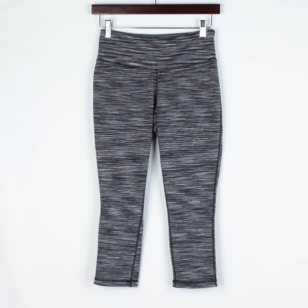 Tek Gear Reversible Athletic Crop Leggings Sz S‎
